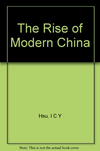 Rise of Modern China (20th Century Perspectives)