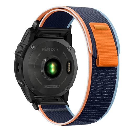 SumRioo QuickFit 22mm Watch Strap for Garmin Fenix 8/8 Solar 47mm/Fenix E/Fenix 7 Pro/Fenix 7/6 Pro/6/5 Plus/5