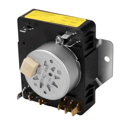 Opiniones de secadoras whirlpool más recomendados. 47 Reloj temporizador para secadora Osyyhe W10185981 WPW10185981 actualizado, compatible con Whirlpool, Maytag, Kenmore, Crosley, Amana, reemplazo para AP6016540, 1481704, PS11749830,...