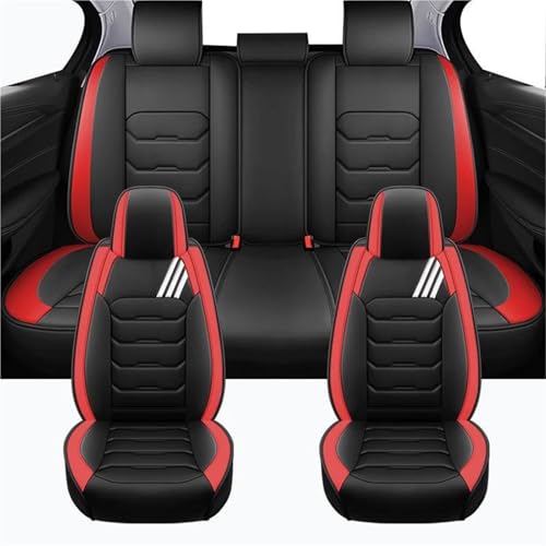 Housses de siege auto pour Kia Sportage protection de siege de voiture ensemble complet noir rouge