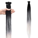 【Warme Tipps】-- Wenn die Verlängerungen nicht so gerade sind, verwenden Sie den Haartrockner mit heißem Wind oder etwas Dampf, um sie auszuhärten. Weit weg von Feuer und nicht dauerwellen oder färben.