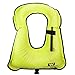 WACOOL Inflatable Snorkel Diving Swimming Scuba Vest Jacket for Adult Youth Kids (Kids, Neon Green)