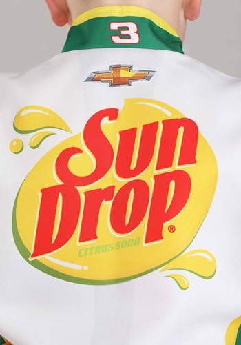 Disfraz Dale Earnhardt Jr Sundrop NASCAR para niños miniatura 5