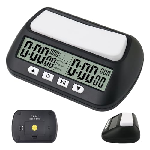 Horloge d'échecs portable pour animer vos soirées jeux et tournois de club