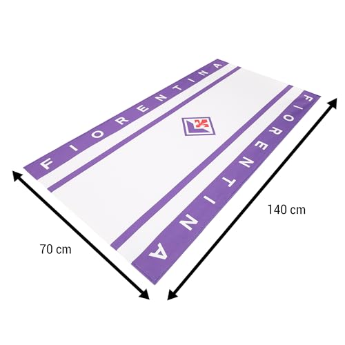 Serviette de plage ACF Fiorentina microfibre grand drap de bain sport violet