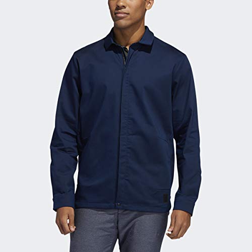 adidas Golf Men's Adicross Evolution Lotus Jacket, Collegiate Navy, Medium