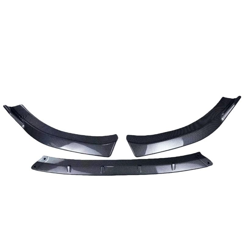 Spoiler avant Audi A3 8V style carbone pour une finition sport haut de gamme 2012-2016