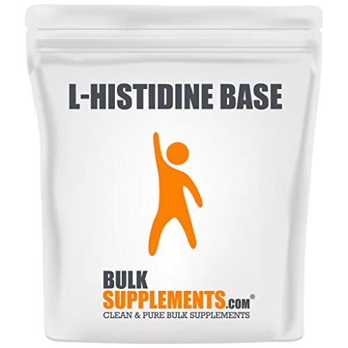 BulkSupplements.com L-Histidine Base Powder - Kidney Support Supplement - Diamine Oxidase - Histamine Block - Histamine Intolerance - Vanadium Supplement - Histamine Blocker (100 Grams - 3.5 oz)