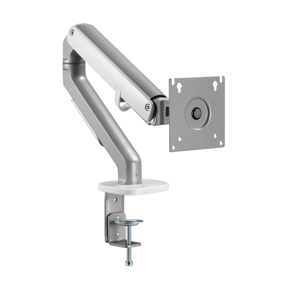 Supporto per monitor Pro con braccio singolo - Bianco