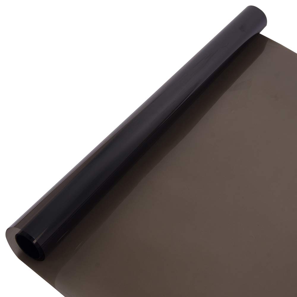 Laminas para Tintar Lunas Coche 4mil/0.1 mm Película de Tinte la Ventana del Lado automóvil UVA Prueba PELÍCULA DE Nano CERÁMICA 99% Reducción Calor protección Solar Adhesiva 0.5x6m