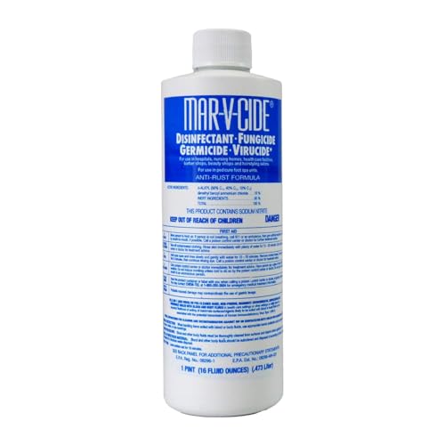 MAR-V-CIDE William Marvy Disinfectant Fungicide &ndash; 16 oz | Concentrated Hospital-Grade Cleaner...