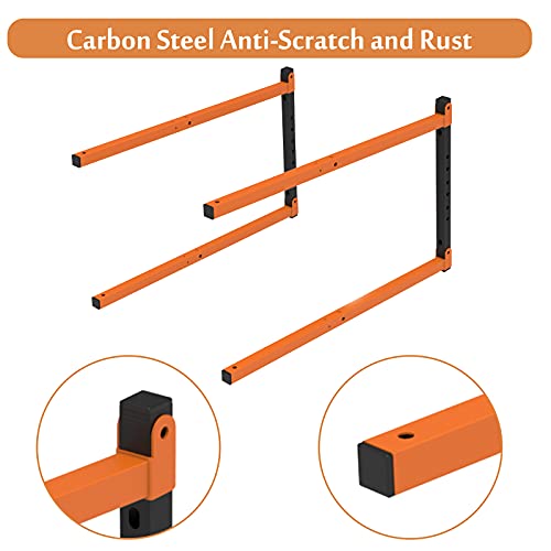Foozet Wall Mount Paddle Board Racks, Surfboard Hanger Duty Steel, Adjustable Metal Paddleboard Home, Garage Organizer, Store & Display Up To 2 Surfboards, Snowboards, Longboards #TOP3