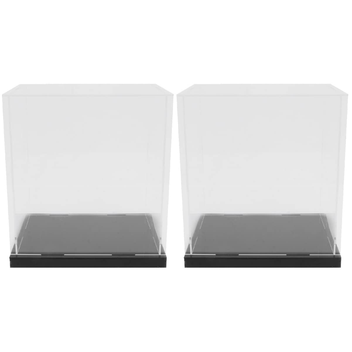 COHEALI 2pcs Acrylic Display Case Acrylic Display Box Countertop