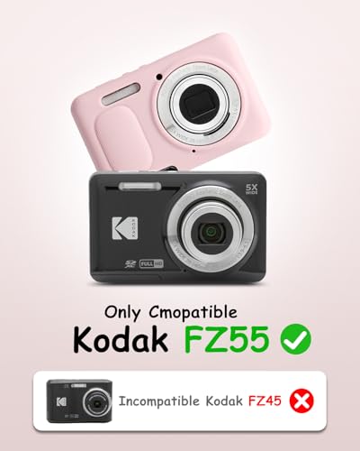 Funda rígida y silicona para cámara Kodak PIXPRO FZ55 miniatura 2