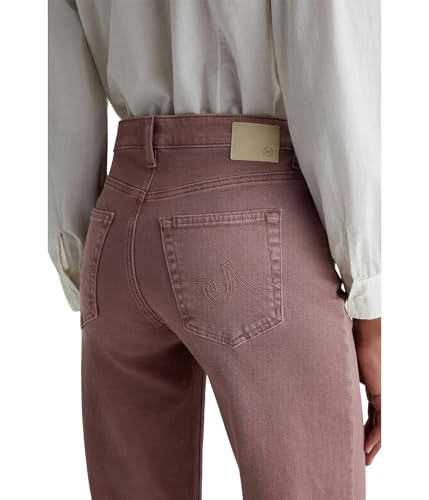 AG Women's Saige Mid-Rise Wide Leg in Sulfur Dusty Mauve3