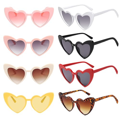 Lunettes De Soleil En Forme De Coeur Image Stock - Image Du Rayons - 6