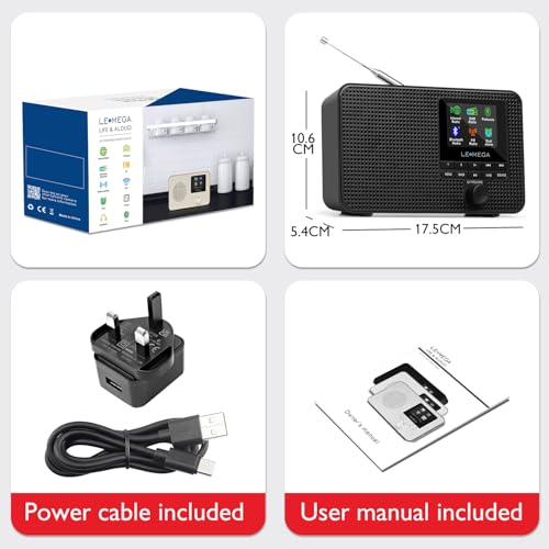 Radio Internet WiFi LEMEGA IR1 pour écouter vos stations sans grésillement