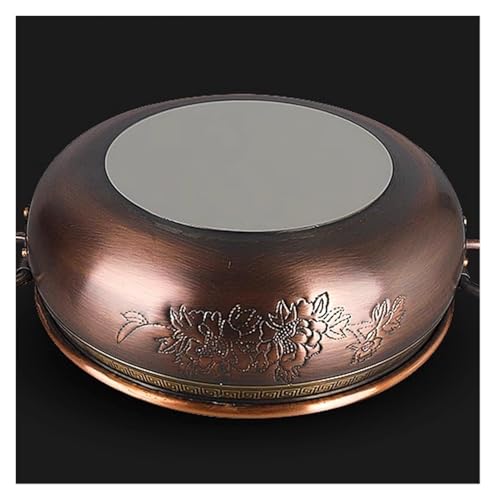 Olla de Cobre de 26 cm Cocina Tradicional para Comida Asiática 6