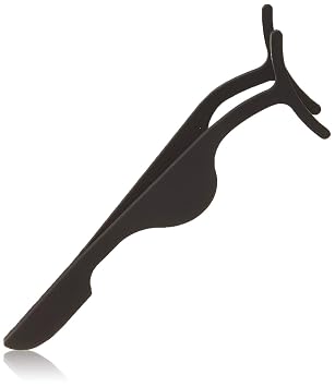 False Eyelashes Applicator Tool Eyelash Extension Tweezers Remover Clip Tweezers Nipper Black