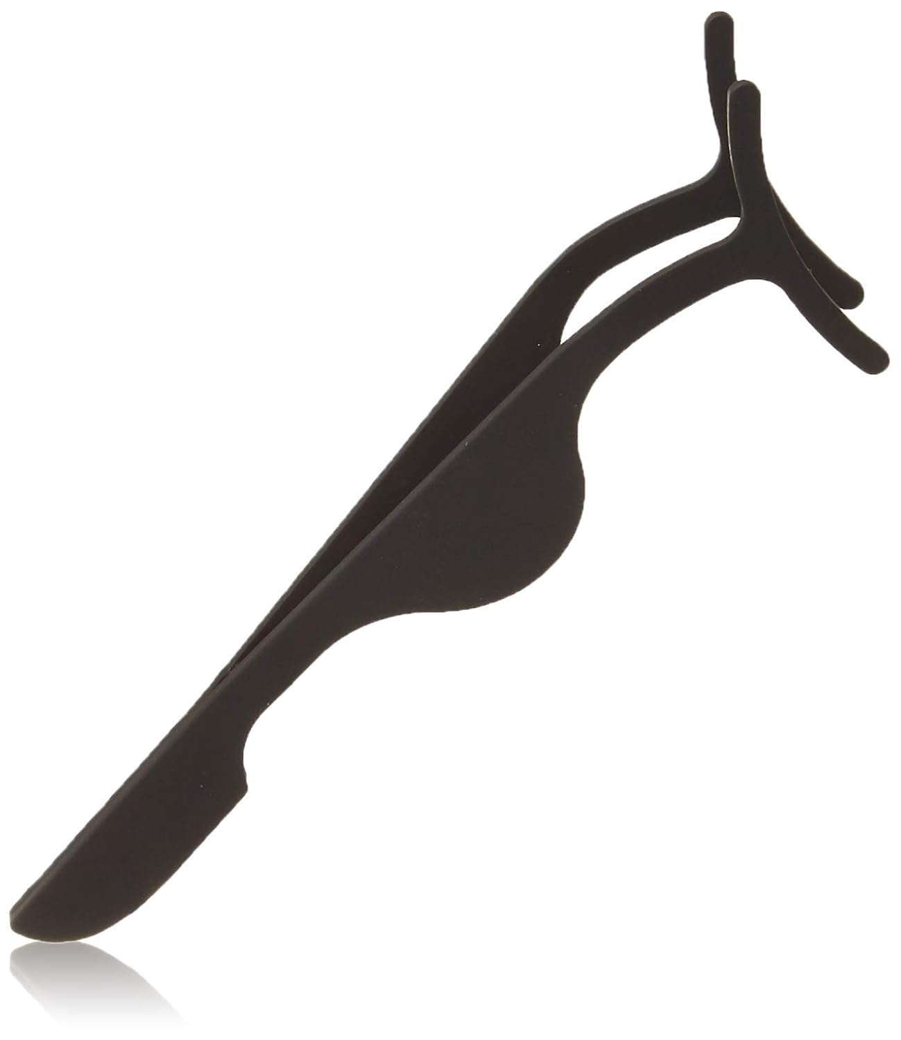 False Eyelashes Applicator Tool Eyelash Extension Tweezers Remover Clip Tweezers Nipper (Black)