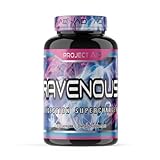 Project AD Ravenous, Bulking Supercharger, Improves Recovery, Helps to Reduce Gas, Ideal for Athletes (120 Capsules)