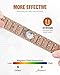 Jecanori 3X Strength Copper Bracelets for Men, Mens Pure Copper Magnetic Bracelet with Upgraded 3800 Gauss Magnets, Premium Fold-Over Clasp & Sizing Tool
