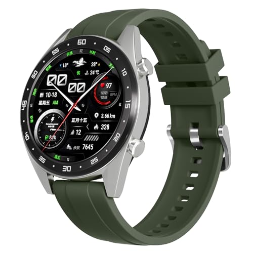 Vancle Correa para Huawei Watch GT4 46mm / Watch GT3 46mm / Watch GT2 46mm / Watch GT5 46mm, Correas de Silicona Original Clásica, Pulseras de Repuestode de Deportes para Huawei Watch GT 3/ Watch 4