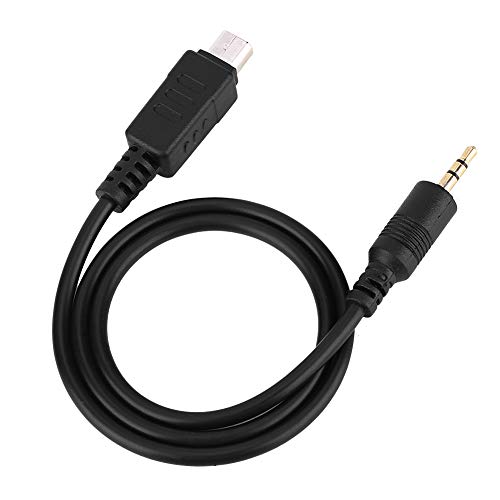 Camera Remote Control Shutter Release Cable Cord Camera Shutter Flash Trigger Straight Wire Shutter Remote Control Connection Line Black 2.5MM for E M10 E M5 E M1 E PL8 E P5