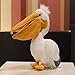 Tylyund Peluches Pelícano Realista De 30 Cm, Juguetes De Peluche De Boca Grande, Juguetes De Peluche De Pelícano, Simulación De Pájaro, Animales De Peluche, Regalos para Niños