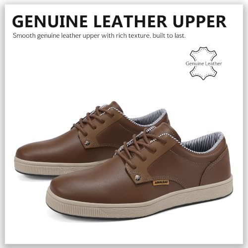 Image of ANALEAF Mens Casual Dress Shoes Fashion Sneakers