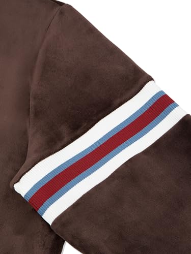 Sergio Tacchini Men's Ostuni Velour Track Jacket- Java3