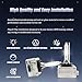 D3S Xenon HID Headlight Bulbs 6000K Cool White 35W Compatible with Audi A3 S3 A4 S4 A5 S5 A6 A7 A8 Q5 Q7 Allroad Quattro, D3S C1 Replacement Bi-Xenon Lights Headlamps Projector Lights, Pack of 2