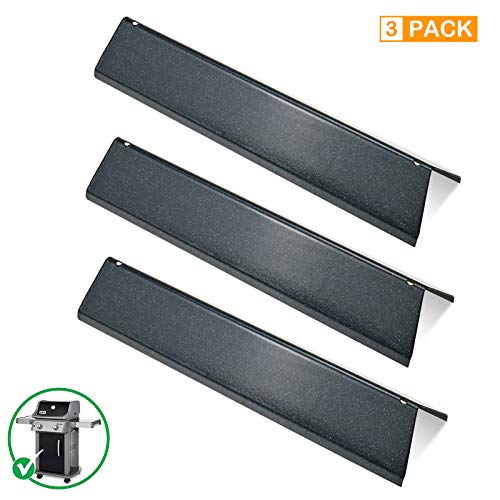 Grisun 15.3 Inch 7635 Porcelain-Enameled Flavorizer Bars for Weber Spirit 200 Series Gas