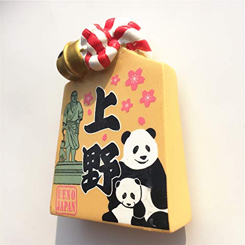 Ueno Tokyo Japon 3D Aimant de réfrigérateur souvenir de voyage Cadeau de décoration de cuisine Décoration de maison Sticker magnétique Japon Refrigerator Magnet Collection – vue 3