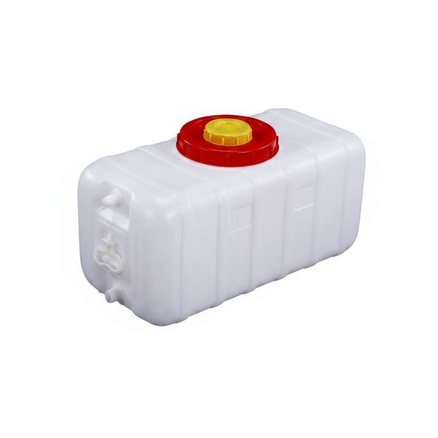 Rectangular Water Container Food Grade Horizontal Water Container Thickened Liquid Reservoir, 100, Thickened Double Lid-image-37