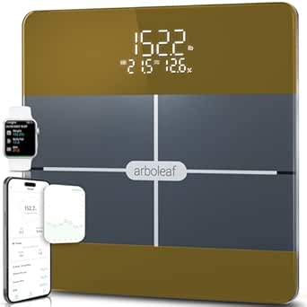 Amazon.com: arboleaf Smart Scale for Body Weight, Body Fat Scale with ...