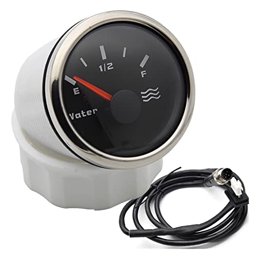 Gauge niveau de l'eau 52 mm pour eviter les pannes de reservoir sur bateau marin STBD
