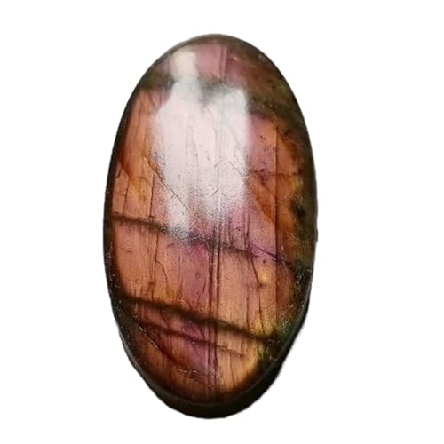 Labradorite violette 41x20mm pour fabrication de bijoux bague pendentif collier