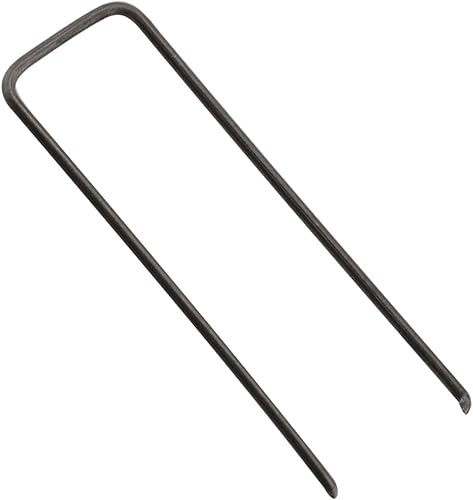 Miniatura 4 de DGBRSM 100 pines en U florales para espuma de poliestireno, coronas de paja, arreglos de vacaciones, proyectos de manualidades (negro, 1.67 pulgadas)