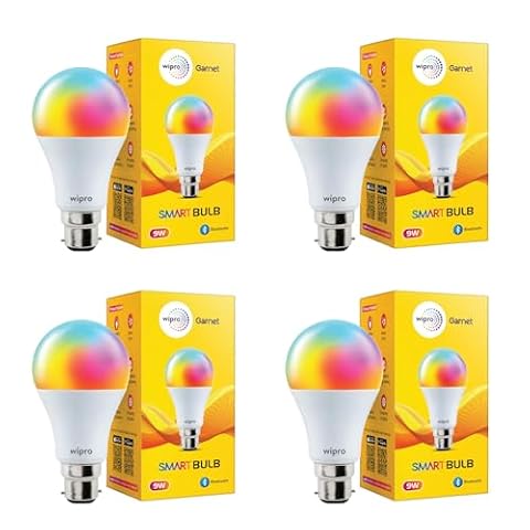 Google Nest Mini + Wipro 9W Smart Bulb Combo
