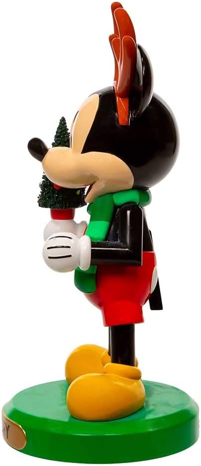 Disney Kurt Adler 6-Inch Mickey Mouse with Tree Nutcracker