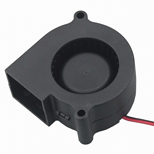 GDSTIME Brushless Radial Blower Dual Ball Bearing High Speed 12V DC Centrifugal Fan with XH-2.5 Plug 60mm by 60mm by 28mm (2.36x2.36x1.1 inch)