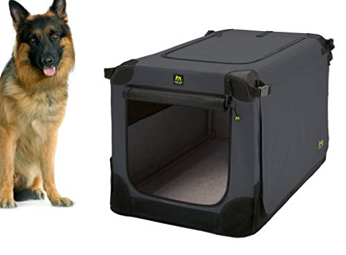 Maelson Soft Kennel Hundebox - Anthrazit - 72 x 51 x 51 cm