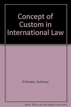 Hardcover The concept of custom in international law Book