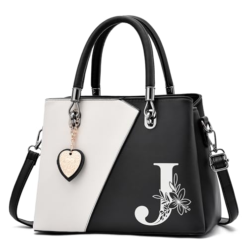 Bolso Satchel Tote para Mujer en Cuero PU Negro miniatura 1