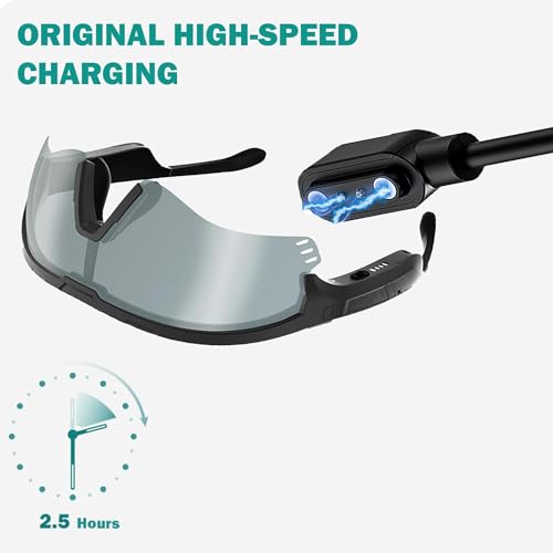 Cargador para gafas Giikbyte cable magnético de repuesto USB para gafas de sol polarizadas 2