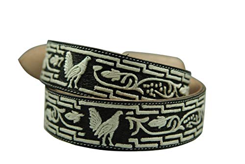 Pitiado Belt Leather Embroidered Hand Made3