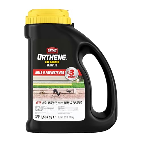 Ortho Orthene Ant Barrier Granules - Ant Killer Outdoor Granules, Kills and Prevents Spiders and Other Insects for Up to 3 Months, 2.5 lb.