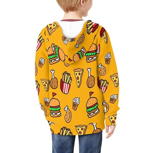 Hawapod Zip Up Hoodies For Boy Girls Youth Sweatshirt Long Sleeve Casual Outerwear4