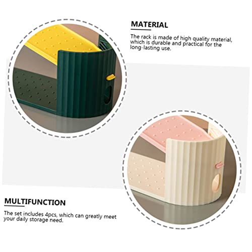 Cabilock 4Pcs Scarpiera di Stoccaggio Scarpiera di...